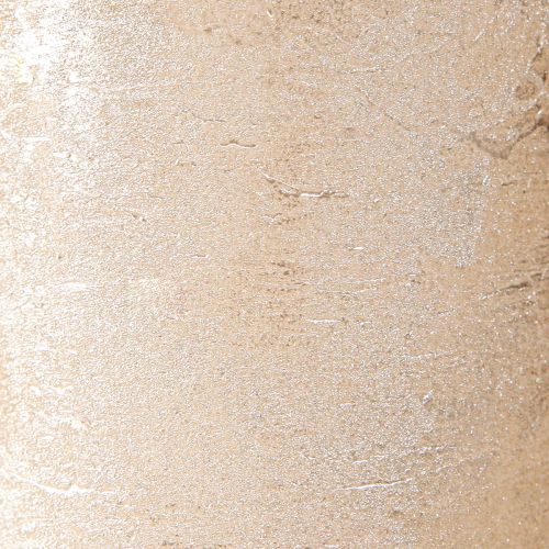 Artikel Effen gekleurde kaarsen platina 60x80mm 4st