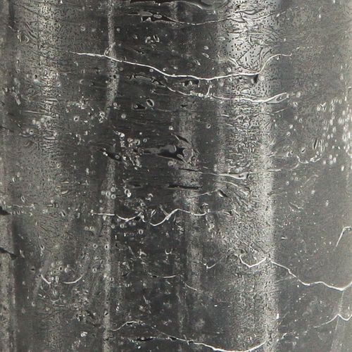 Artikel Effen stompkaarsen in antraciet 85x200mm 2 stuks