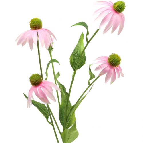 Floristik24 Echinacea bloem kunstlicht roze 90cm