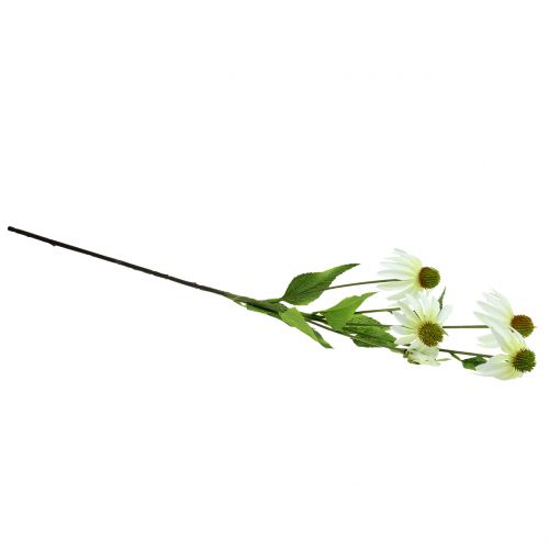 Artikel Echinacea bloem kunstmatig wit 90cm