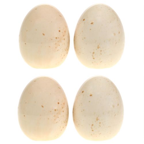 Floristik24 Decoratieve keramische eieren H8.5cm 4st