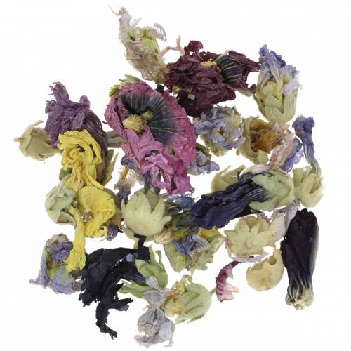 Droge decoratie handwerkset Echter Eibisch Natur 300g bloempotpourri Droge decoratie handwerkset Echter Eibisch Natur 300g bloempotpourri