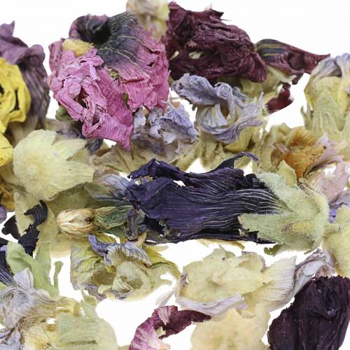 Droge decoratie handwerkset Echter Eibisch Natur 300g bloempotpourri