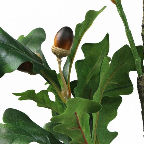 Floristik24 Eikenblad kunsttak met eikels 90cm