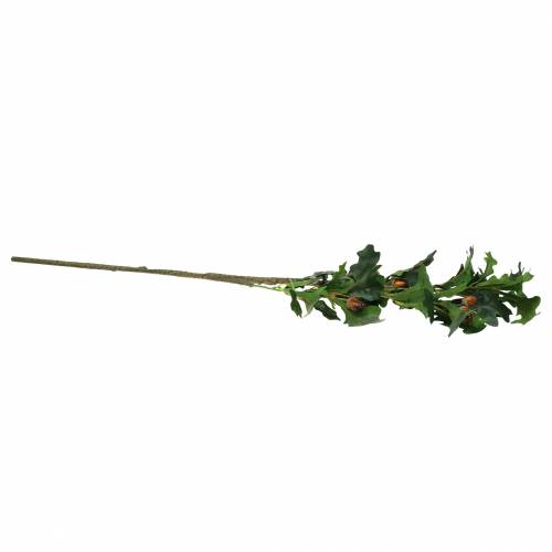 Floristik24 Eikenblad kunsttak met eikels 90cm