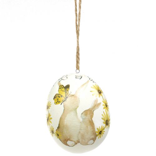 Floristik24 Vintage paaseieren om op te hangen 7cm 3st