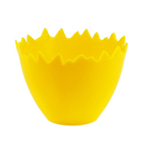 Floristik24 Eierdopjes Ø13cm 20 stuks geel