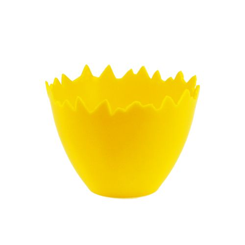 Floristik24 Eierdopjes Ø9cm 20 stuks geel