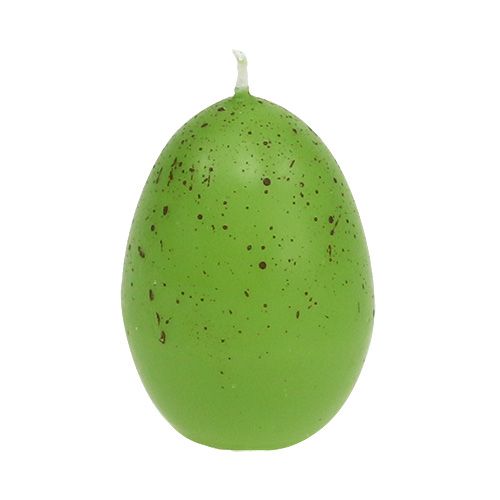 Floristik24 Eierkaarsen 3-kleurig 6,5cm 6st