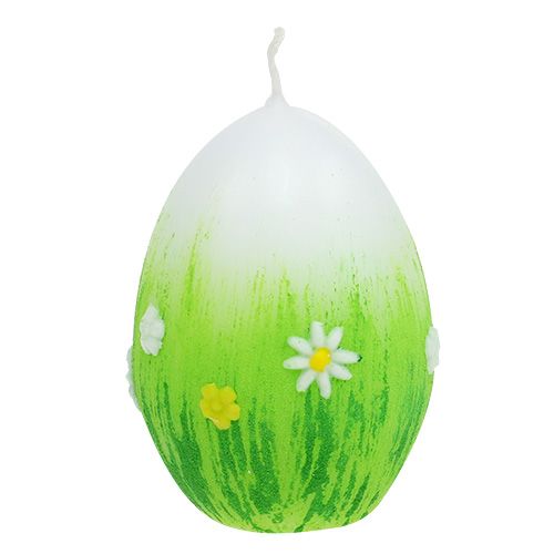 Floristik24 Eikaarsen wit met patroon 6.5cm 6st