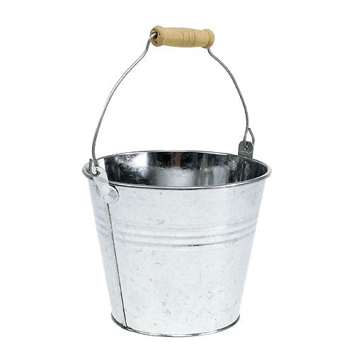 Artikel Emmers Ø14cm H12cm 6 stuks Glanzend zink