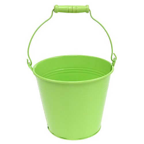 Floristik24 Emmer groen mix Ø14cm H12cm 6st