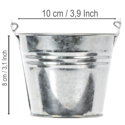 Emmer Ø10cm H8cm 10 stuks.