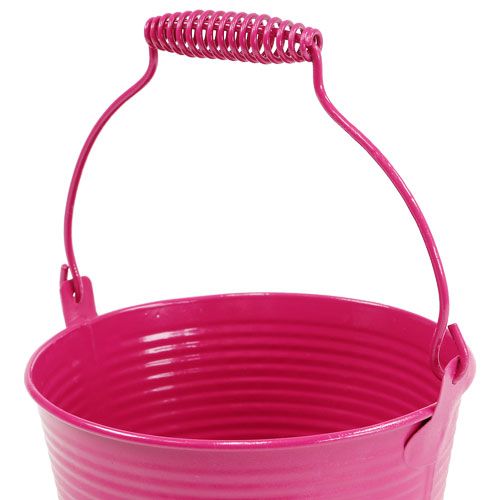 Floristik24 Emmer roze Ø21,5cm H19cm