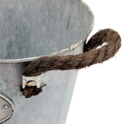 Floristik24 Plantemmer grijs Ø21cm H19cm