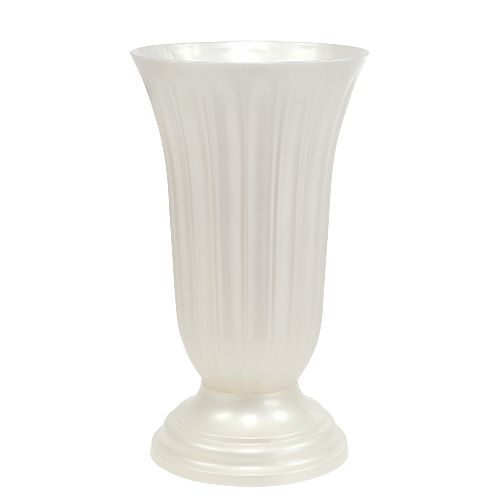 Lilia parelmoer vaas Ø23cm 1 st