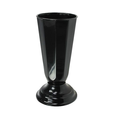 Settingvaas “Szwed” zwart Ø16cm 1 st