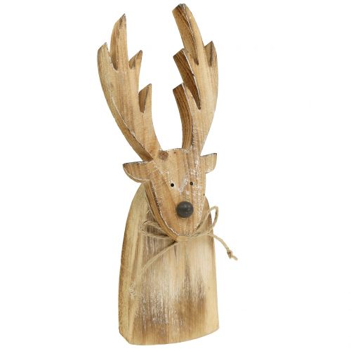 Elanden hout naturel 32cm x 10cm