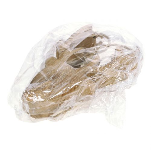 Floristik24 Elandkop hout om op te hangen 20x10.5cm 2st