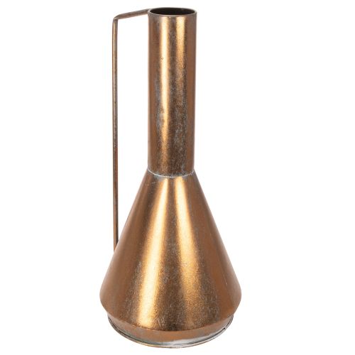 Elegante vloervaas, vintage stijl, oosters, decoratieve kan van koperkleurig metaal, Ø27cm H58cm kopen | Floristik24.nl