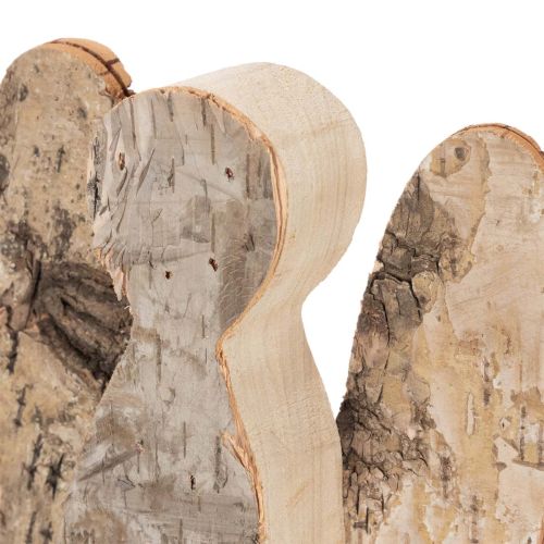 Engelfiguur van hout met