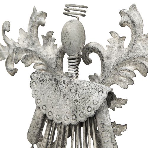 Artikel Engel metalen decoratie vintage tafeldecoratie op voet H67cm
