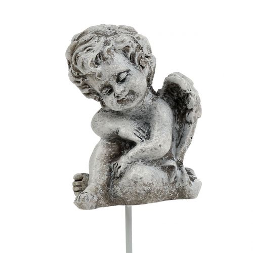 Artikel Engelgrijs als stekker 5cm - 5,5cm 8 stuks