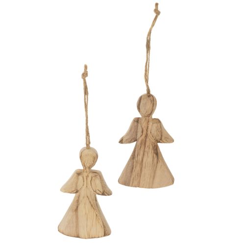 Engelenbeeldjes om in de kerstboom te hangen, 10 cm, 12 stuks | Floristik24.nl