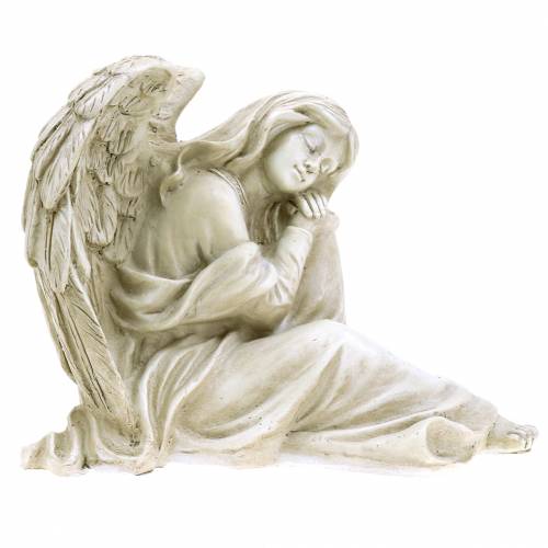 Artikel Decoratieve engel zittend 19cm x 13,5cm H15cm
