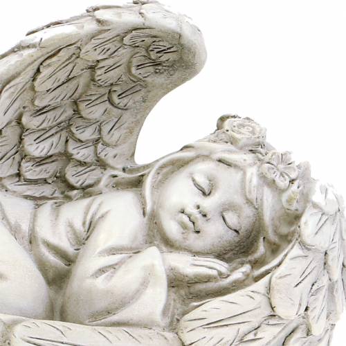Floristik24 Decoratieve engel slapend 18cm x 8cm x 10cm