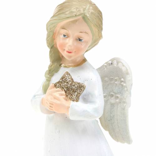 Floristik24 Kerstdecoratie engel beschermengel 15cm 2st