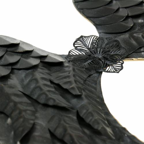 Artikel Wanddecoratie engelenvleugels zwart 34cm x 47,5cm