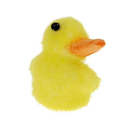 Floristik24 Duck mini 4cm stroomden geel 12st