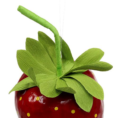 Floristik24 Aardbei kunstmatig 18cm rood 1stuk