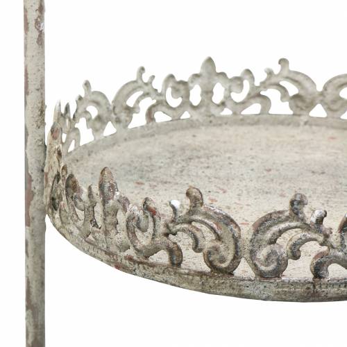 Floristik24 Etagere grijs antiek H66.5cm
