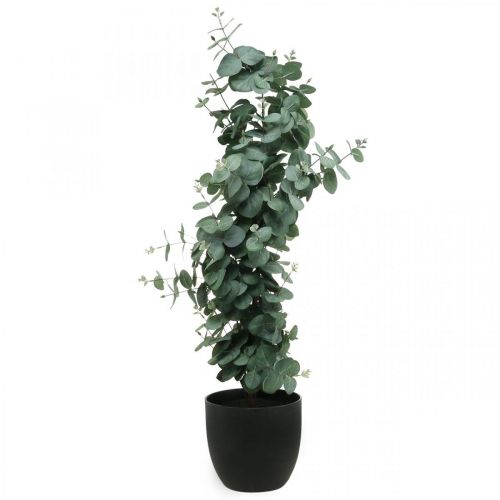 Floristik24 Eucalyptus in een pot kunstplant Kunstplant decoratie H87cm