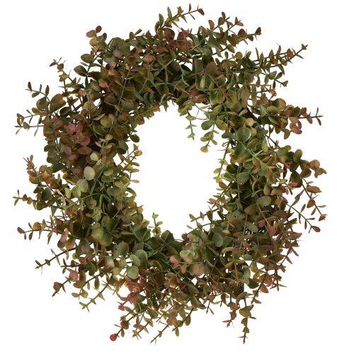 Kunstmatige eucalyptuskrans herfstdecoratie eucalyptus Ø36cm