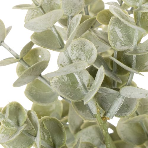 Kunstmatige eucalyptus tak, decoratieve tak voor vazen en boeketten, 49 cm, 4 stuks | Floristik24.nl