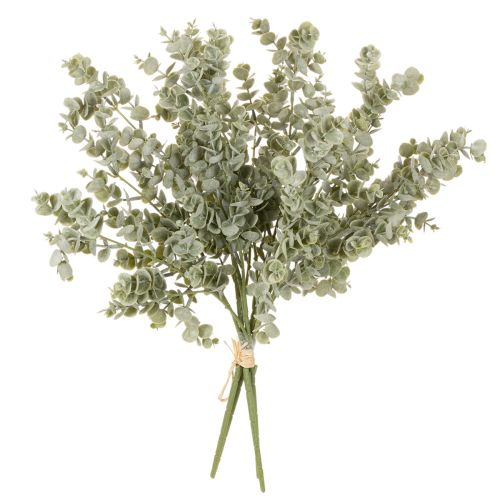 Kunstmatige eucalyptus tak, decoratieve tak voor vazen en boeketten, 49 cm, 4 stuks | Floristik24.nl