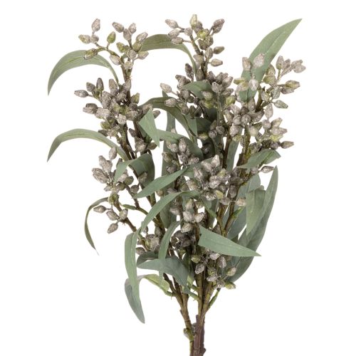 Decoratie met kunstmatige eucalyptustakken, takkenarrangement, 3 stuks