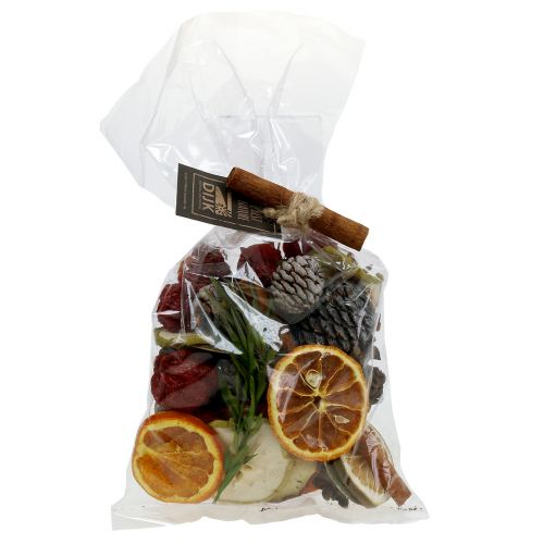 Floristik24 Kerstmix fruit en kegels 150g