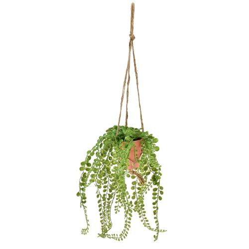 Artikel Kunstvetplanten in pot Sedum hangmand 34cm