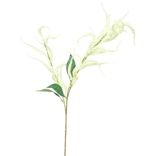 Kunst Amarant Vossestaart Creme 95cm