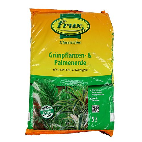 Floristik24 FRUX bodem groene plant en palmaarde 5l