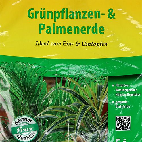 Artikel FRUX bodem groene plant en palmaarde 5l