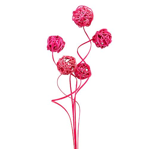 Floristik24 Fancy Ting Ting roze 25 st