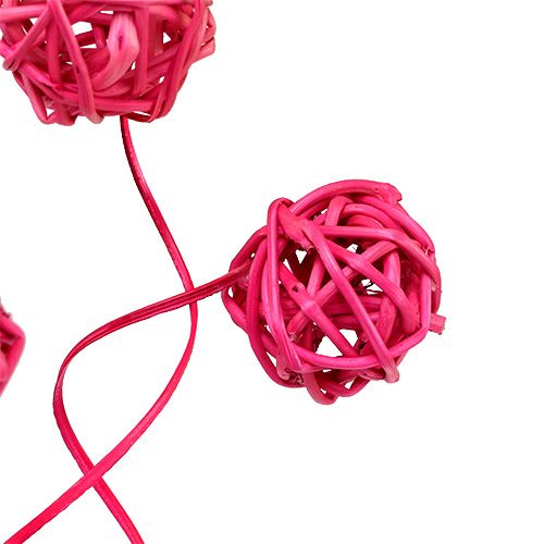 Floristik24 Fancy Ting Ting roze 25 st