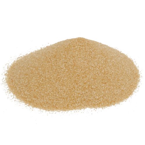 Floristik24 Kleur zand 0,5mm creme 2kg