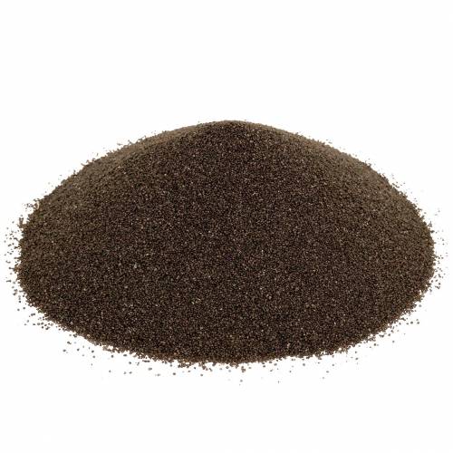 Floristik24 Kleur zand 0.5mm bruin 2kg