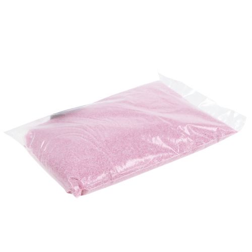 Floristik24 Kleur zand 0,5mm roze 2kg
